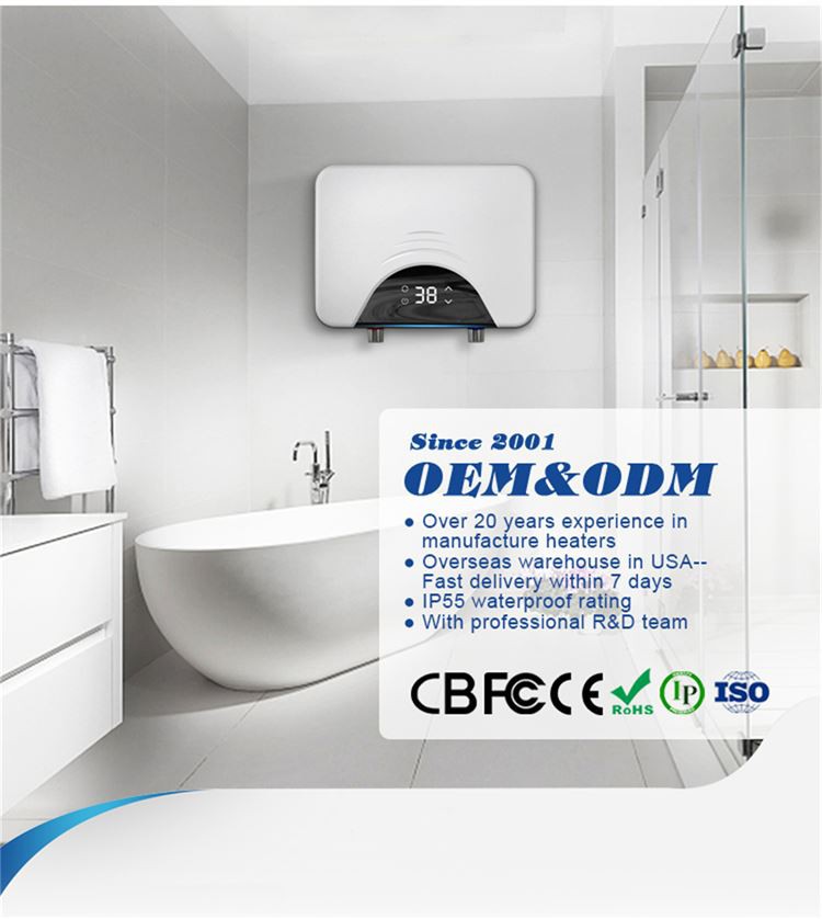 Mini Electric Tankless Instant Hot Water Heater